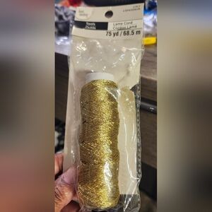 Bead Landing Gold Lame Cord NIP